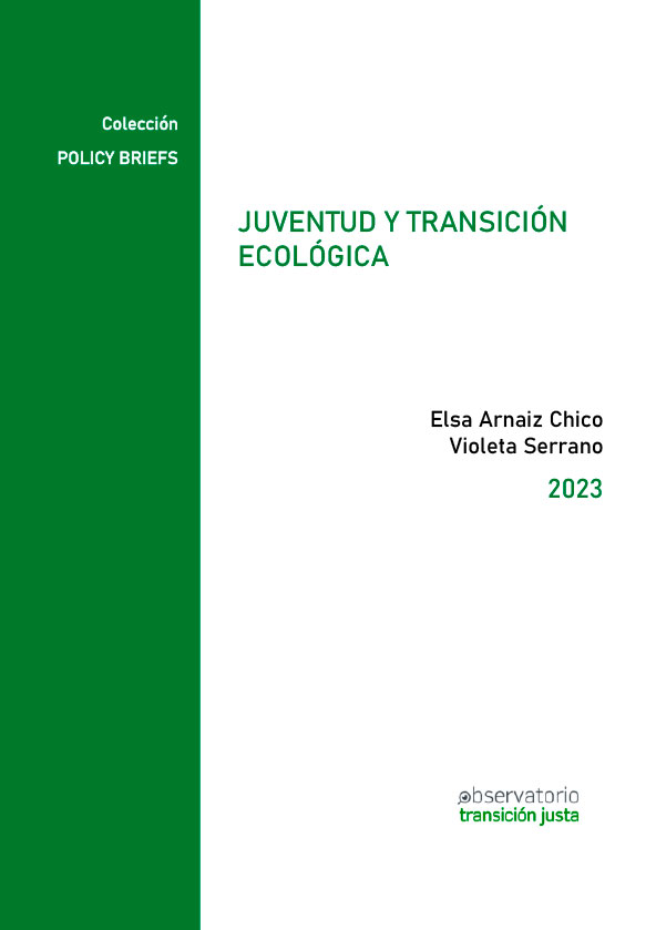 Juventud y Transición ecológica, de Elsa Arnaiz y Violeta Serrano